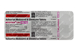 Myotan Cn 40/10 Tablet 10