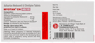 Myotan Cn 40/10 Tablet 10