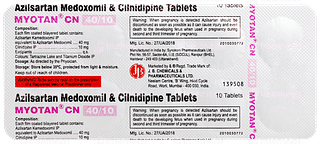Myotan Cn 40/10 Tablet 10