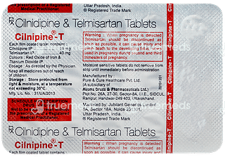 Cilnipine T 10/40 MG Tablet 15