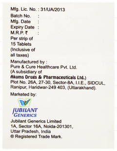 Cilnipine T Tablet 15 Cilnipine T Tablet 15