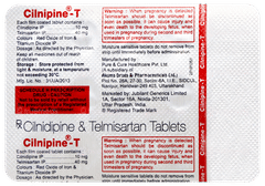 Cilnipine T Tablet 15 Cilnipine T Tablet 15