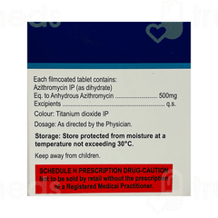 Azex 500 MG Tablet 3
