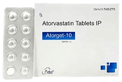 Atorget 10 Mg Tablet 10 Atorget 10 Mg Tablet 10