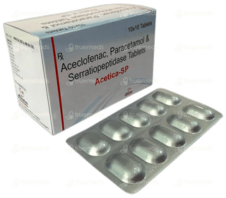 Acetica Sp 100/325/15 Mg Tablet 10