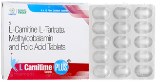 L Carnitime Plus Tablet 15