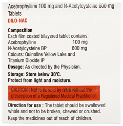 Dilo Nac Tablet 10 Dilo Nac Tablet 10
