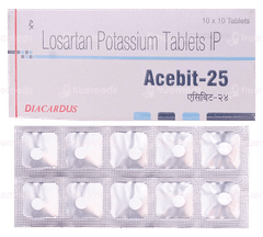 Acebit 25 Mg Tablet 10