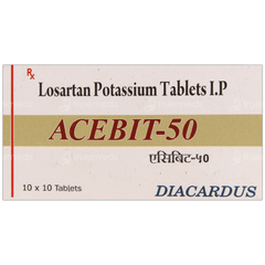 Acebit 50 Mg Tablet 10