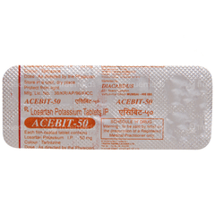 Acebit 50 Mg Tablet 10