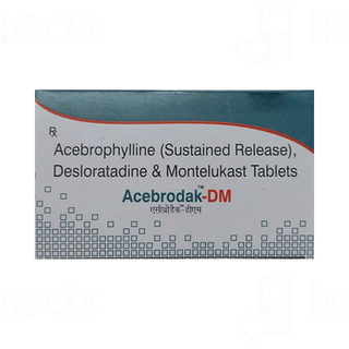 Acebrodak Dm 200/5/10 MG Tablet Sr 10