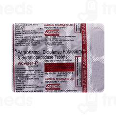 Adviser P 50/325/10mg Tablet 10