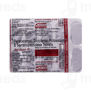 Adviser P 50/325/10mg Tablet 10