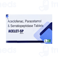 Acelet Sp 100/325/15 MG Tablet 10