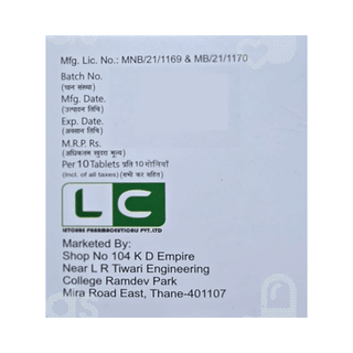 Acelet Sp 100/325/15 MG Tablet 10