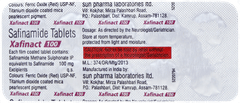 Xafinact 100 Tablet 10 Xafinact 100 Tablet 10