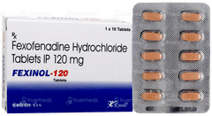 Fexinol 120 Tablet 10 Fexinol 120 Tablet 10