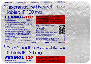 Fexinol 120 Tablet 10