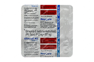 Glimzab M 2/500 MG Pr Tablet 15