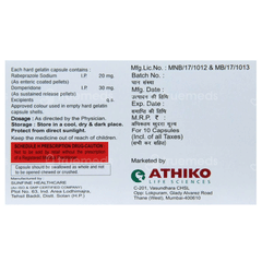 Actkul D 30/20 Mg Capsule 10 Actkul D 30/20 Mg Capsule 10