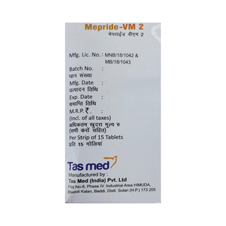 Mepride Vm 2 Tablet 15