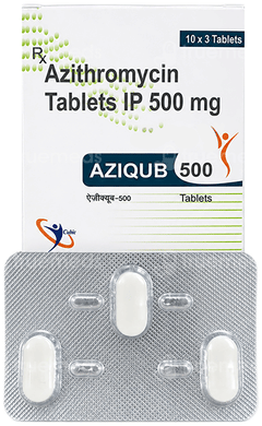 Aziqub 500 Mg Tablet 3