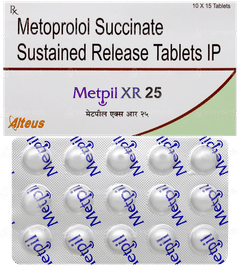 Metpil Xr 25 Tablet 15 Metpil Xr 25 Tablet 15