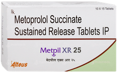 Metpil Xr 25 Tablet 15 Metpil Xr 25 Tablet 15
