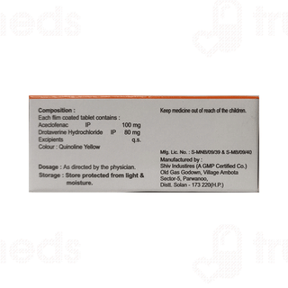 Anthro Spas 80/100 MG Tablet 10