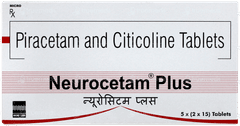 Neurocetam Plus Tablet 15 Neurocetam Plus Tablet 15