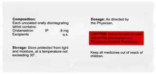 Vomiford 8 Md Tablet 10