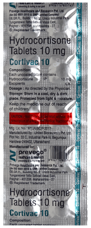 Cortivac 10 Tablet 10