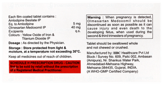 Olcure Am 40 Tablet 15