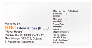 Olcure Am 40 Tablet 15