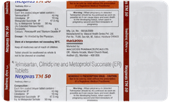 Nexovas Tm 50 Tablet 10 Nexovas Tm 50 Tablet 10