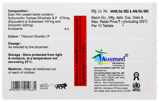 Sultaday 375 Tablet 10