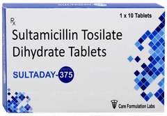 Sultaday 375 Tablet 10 Sultaday 375 Tablet 10