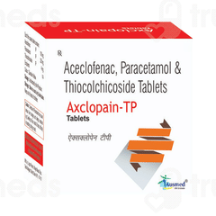 Axclopain Tp 4/100/25 Mg Tablet 10 Axclopain Tp 4/100/25 Mg Tablet 10