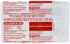 Vilason M 500 Tablet 10 Vilason M 500 Tablet 10