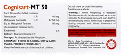 Cognisart Mt 50 Tablet 10