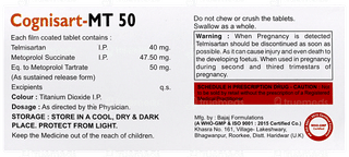 Cognisart Mt 50 Tablet 10