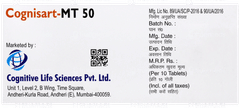 Cognisart Mt 50 Tablet 10