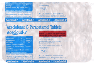 Acecloud P 100/325 Mg Tablet 10