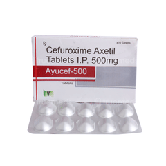 Ayucef 500 Mg Tablet 10