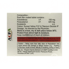 Acpa 100/325 MG Tablet 10 Acpa 100/325 MG Tablet 10