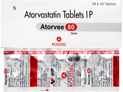 Atorvee 80 Tablet 10