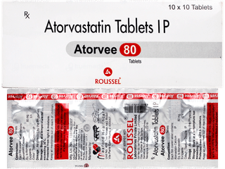 Atorvee 80 Tablet 10