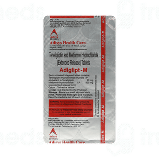 Adiglipt M Tablet 10