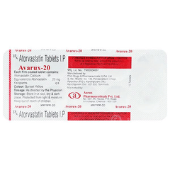 Avarux 20 Mg Tablet 10