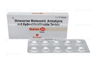 Osartan Ah 20/5/12.5 MG Tablet 10